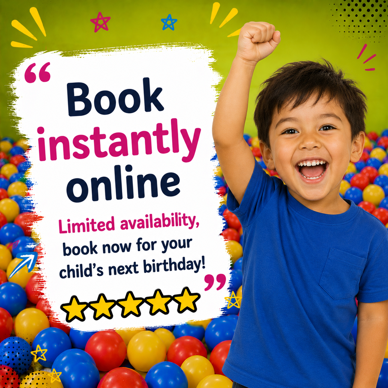 After School Birthday Party Booking from £9.95 per child